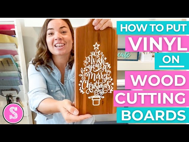 How to Seal Vinyl on a Wood Cutting Board