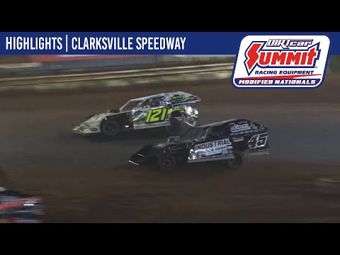 DIRTcar Summit Modified Nationals | Clarksville Speedway | June 29, 2025 | HIGHLIGHTS - dirt track racing video image