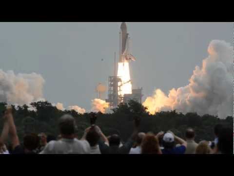 Actual Real Sound of a Space Shuttle Launch STS-135 Atlantis - The Last One - UCymYq4Piq0BrhnM18aQzTlg