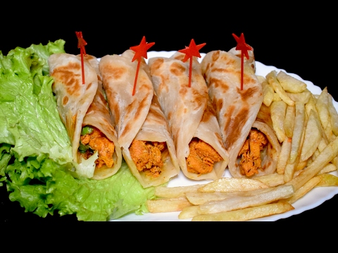 Chicken Paratha Roll - Kids Lunch Box Idea - Breakfast Recipe - UCQ2P7C8UGoVM6AhqsVx-M0Q