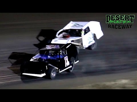 Desert Thunder Raceway IMCA Modified Main Event 5/20/22 - dirt track racing video image
