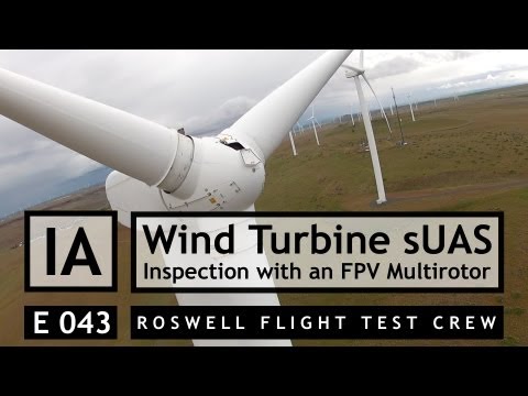 RFTC: Wind Turbine Inspection Using an FPV Multirotor SUAS - UC7he88s5y9vM3VlRriggs7A