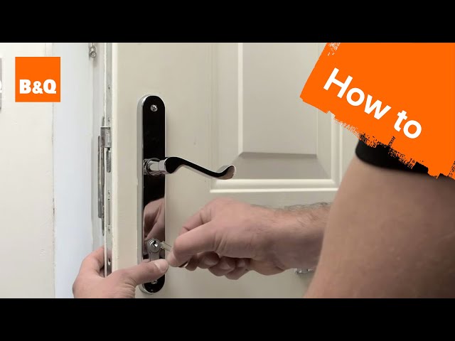 How to Change the Cylinder in a Door Lock