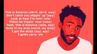 Lyrics - This Is America