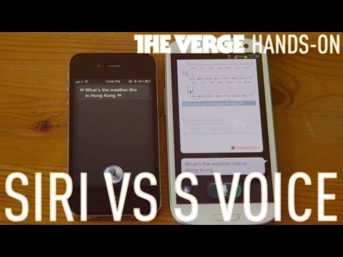 Siri v S Voice - UCddiUEpeqJcYeBxX1IVBKvQ