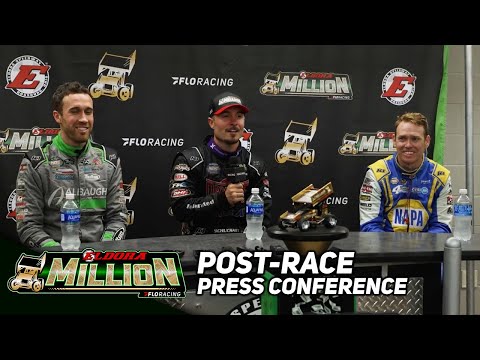Post-Race Press Conference | 2023 Eldora Million at Eldora Speedway - dirt track racing video image