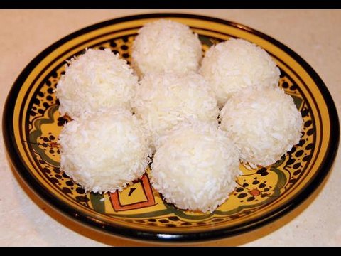 Moroccan Coconut Truffles Recipe - CookingWithAlia - Episode 60 - UCB8yzUOYzM30kGjwc97_Fvw