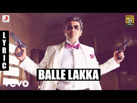 Mankatha - Balle Lakka Tamil Lyric | Ajith Kumar, Trisha | Yuvan - UCTNtRdBAiZtHP9w7JinzfUg