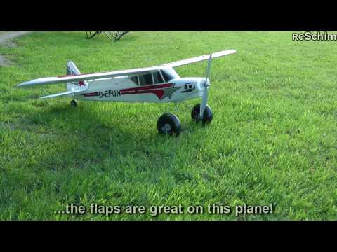 Multiplex Funcub Maiden - a really great trainer with huge landing gear - lands everywhere! - UCIIDxEbGpew-s46tIxk5T3g