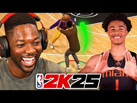 RDC FIRST TIME PLAYING NBA 2K25 FT. JALIL BETHEA