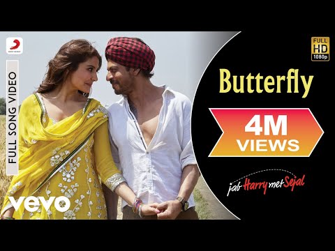 Butterfly - Full Song Video | Anushka | Shah Rukh | Pritam - UC3MLnJtqc_phABBriLRhtgQ