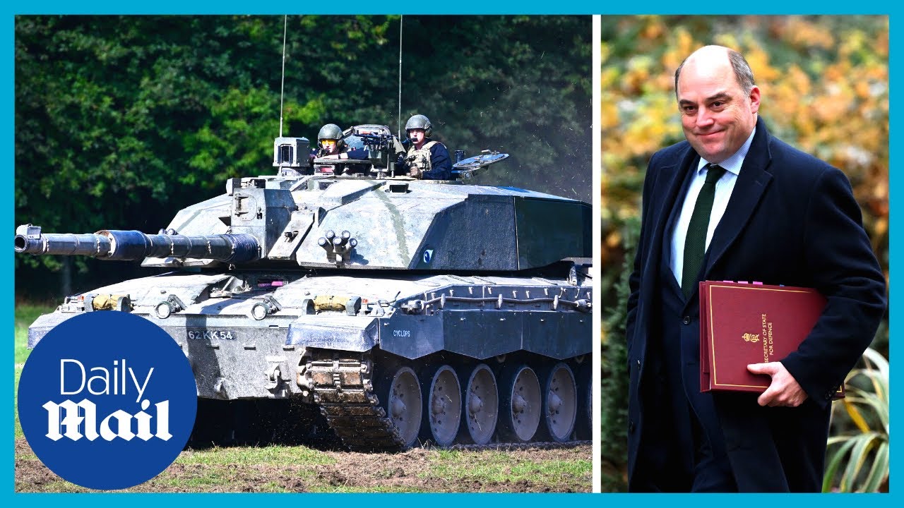 LIVE: Ukraine tanks – Britain Defense Sec Ben Wallace answers questions on Challenger 2 tanks