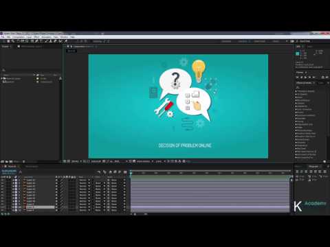 حفظ بروجيكت الأفتر إفكت بكل ملفات العمل أسرع طريقة لفك وتنظيم لايرات الالستريتور