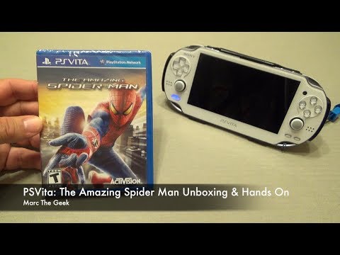 PSVita: The Amazing Spider Man Unboxing & Hands On - UCbFOdwZujd9QCqNwiGrc8nQ