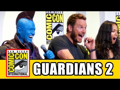 GUARDIANS OF THE GALAXY 2 Comic Con 2016 - Chris Pratt, Zoe Saldana, Dave Bautista, Kurt Russell - UCS5C4dC1Vc3EzgeDO-Wu3Mg