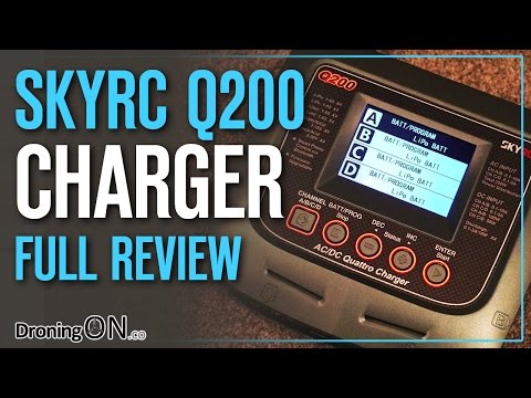 DroningON | SkyRC Q200 4Ch Battery Charger Review, Unboxing & Test - UCYoEOmvbMm0LX6AsIwANvug