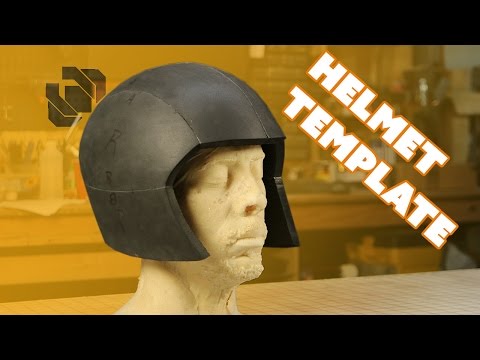 Basic EVA Foam Costume Helmet Template Tutorial - UC27YZdcPTZM24PgjztxanEQ