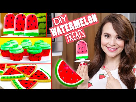 DIY WATERMELON TREATS! - UCjwmbv6NE4mOh8Z8VhPUx1Q