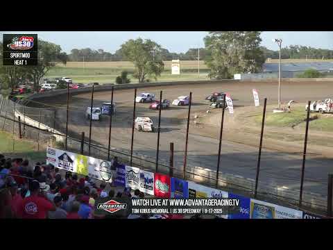 Tom Kobus Memorial | US 30 Speedway | LIVE Look-In | 8-17-2025 - dirt track racing video image