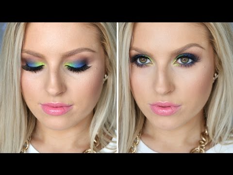 Drugstore Chit Chat Tutorial! ♡ Affordable Blue & Neon Yellow Eyes! - UCMpOz2KEfkSdd5JeIJh_fxw