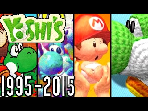 Yoshi ALL GAME INTROS 1995-2015 (Wii U, 3DS, DS, GBA, N64, SNES) - UChnz1eAo9SfuDfqFZt1KFtA