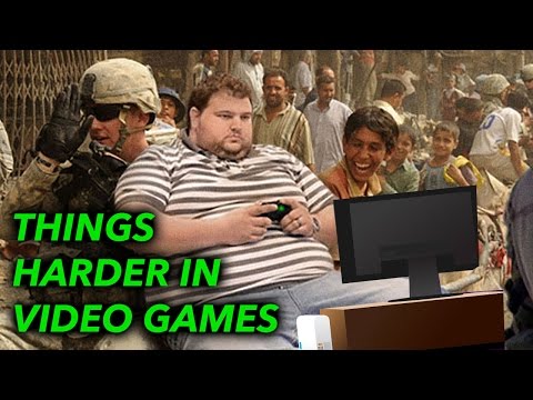 10 Things HARDER In Video Games Than REAL LIFE - UCNvzD7Z-g64bPXxGzaQaa4g