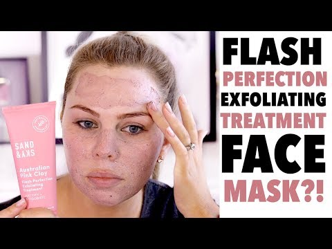 NEW PINK CLAY FLASH EXFOLIATING TREATMENT MASK?! SAND & SKY - UChplUdodMCdfZfmTQbRhNWw