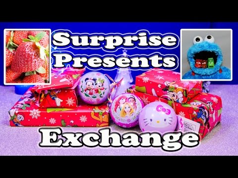 SURPRISE PRESENTS TheEngineeringFamily & DisneyCarToys Surprise Present Exchange - UC44eGZ76AJLHAxPaJ_MW2RA