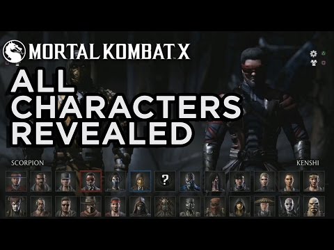 All Characters Revealed - Mortal Kombat X Official Roster - UCbu2SsF-Or3Rsn3NxqODImw