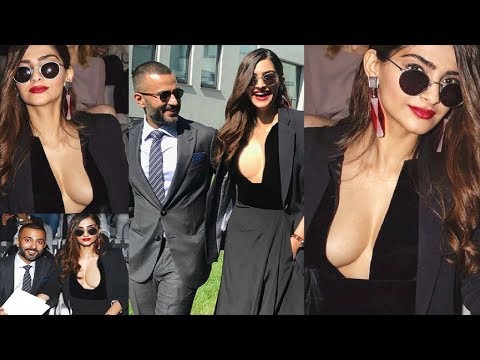 WATCH #Bollywood | Sonam Kapoor HOT LOOK With Husband Anand Ahuja At Milan Fashion Week 2018 #India #Oops