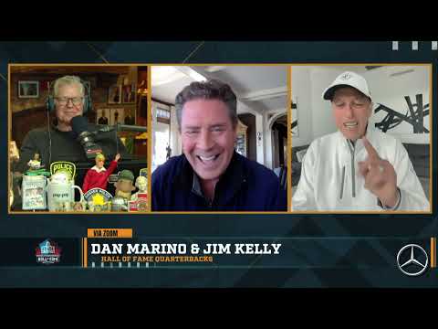 Dan Marino & Jim Kelly  Full Interview  video clip