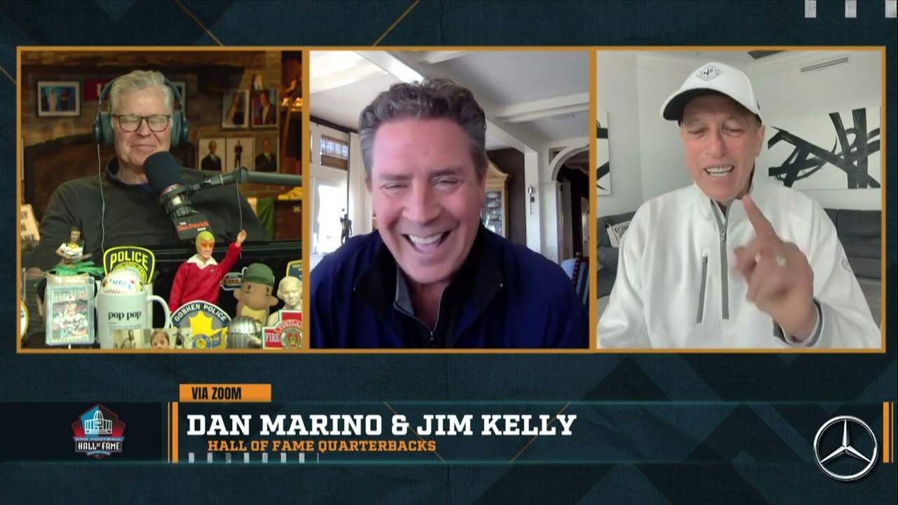 Dan Marino & Jim Kelly  Full Interview  video clip