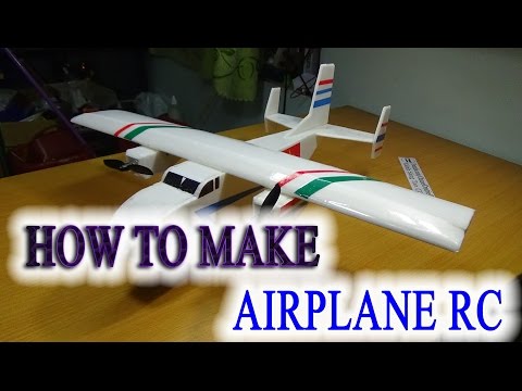 How to make a Airplane RC The Twins - Cargo Plane - UCFwdmgEXDNlEX8AzDYWXQEg