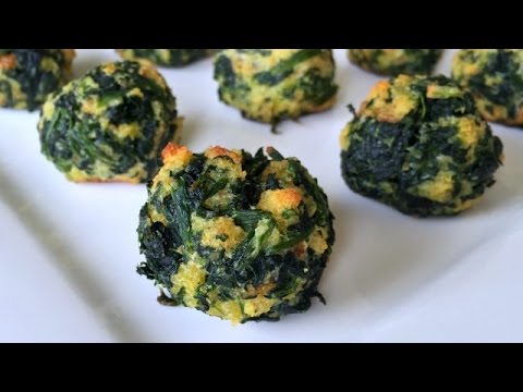 LIL BALLS - Spinach Balls Recipe - Easy Appetizer - UCOC87AIBm2ul1metht5fY2A