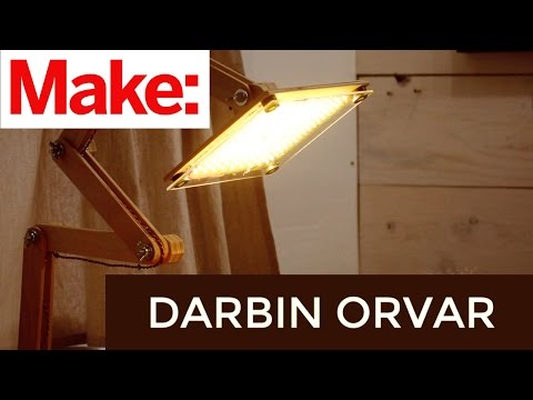 Darbin Orvar: Building an Articulating LED Task Lamp - UChtY6O8Ahw2cz05PS2GhUbg