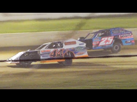 UMP Modified Feature | Eriez Speedway | 8-25-24 - dirt track racing video image