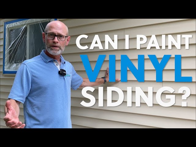 Can You Paint Over Vinyl Siding?