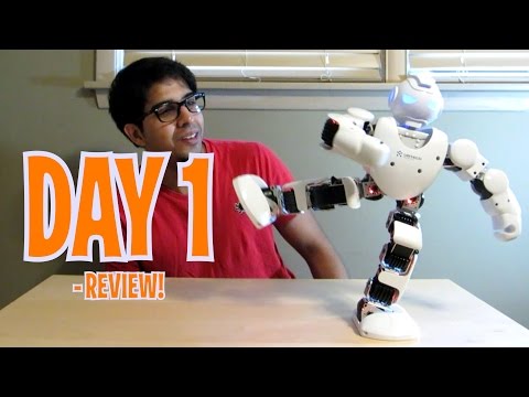 ALPHA 1S - Day 1: Humanoid Robot Review - Intelligent Robot like Cozmo! - UCkV78IABdS4zD1eVgUpCmaw