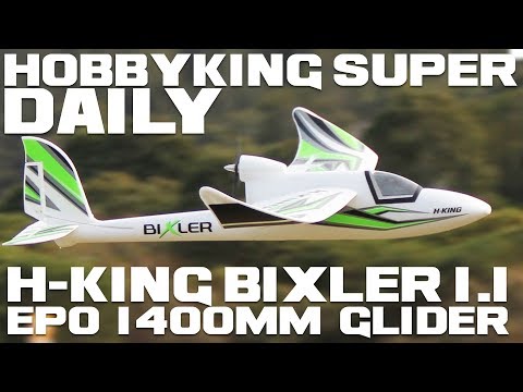 H-King Bixler 1.1 EPO 1400mm Glider - HobbyKing Super Daily - UCkNMDHVq-_6aJEh2uRBbRmw