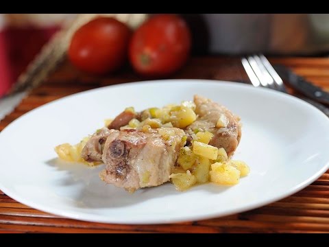 Costillas de puerco a la cacerola - Receta fácil de preparar - UCvg_5WAbGznrT5qMZjaXFGA