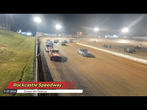 Rockcastle Speedway - Crown Vic Feature - 7/27/2024 - dirt track racing video image