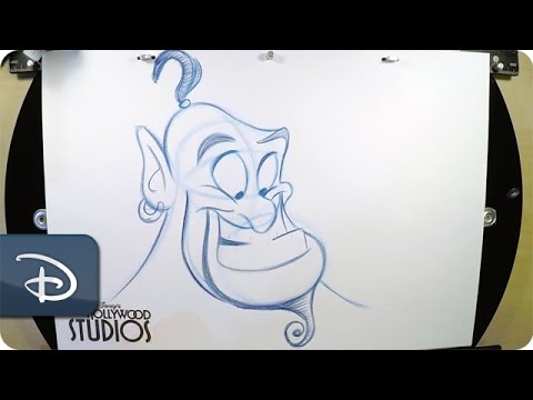 How-To Draw Aladdin’s Pal, Genie | Disney’s Hollywood Studios - UC1xwwLwm6WSMbUn_Tp597hQ