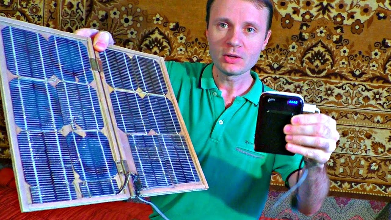 как изготовить солнечную батарею своими руками