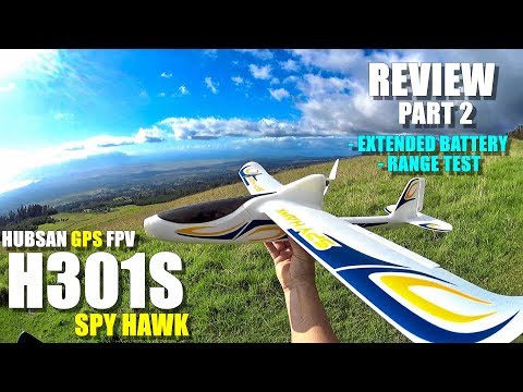 HUBSAN H301S SPY HAWK Review - Part 2 - [Extended Battery, Range Test, Acrobatics, Crash Test  - UCVQWy-DTLpRqnuA17WZkjRQ