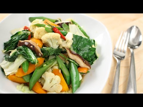 Thai Mixed Veg Stir-Fry Recipe ผัดผักรวม - Hot Thai Kitchen! - UC27C_HWo-UmKkdWGsRJZ8EA