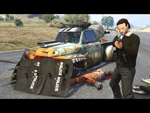 GTA 5 Mods - ZOMBIE APOCALYPSE BATTLE VEHICLES #2!! GTA 5 Zombie Mod Gameplay! (GTA 5 Mods Gameplay) - UC2wKfjlioOCLP4xQMOWNcgg