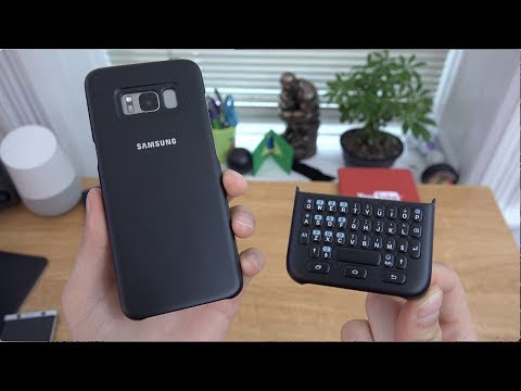 Samsung Galaxy S8 Keyboard Cover Review! - UCbR6jJpva9VIIAHTse4C3hw