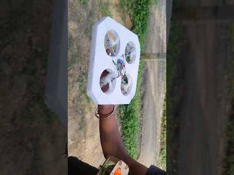 Thermocol Drone | How to make drone | #shortsvlog #minivlogs - UCroqV4TSH6XRXuPvYSgAdQg