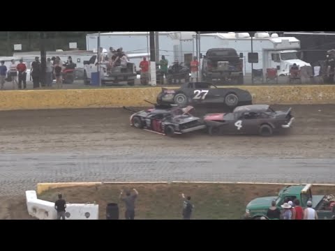 Bomber Feature at Senoia Raceway 7/1/2023 - dirt track racing video image
