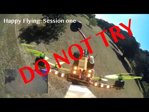 HAPPY FLYING SESSION ONE - DONT TRY THIS lol - UC3ioIOr3tH6Yz8qzr418R-g